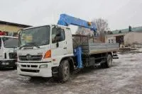 Кран-манипулятор HINO 500 GH8JSTA-QHR с КМУ DongYang SS1506, 4х2